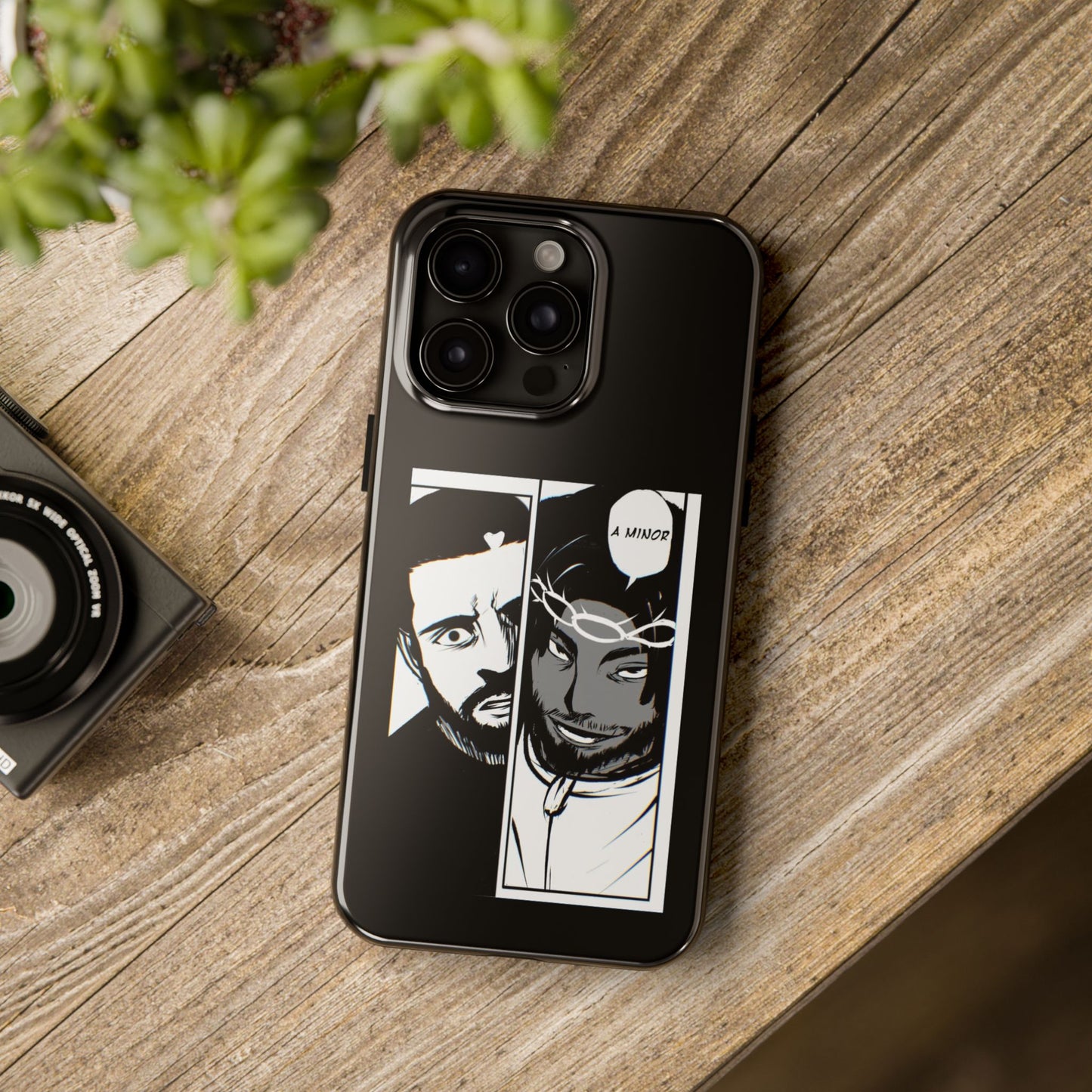 Kendrick Lamar Drake Anime Battle - Phone Case
