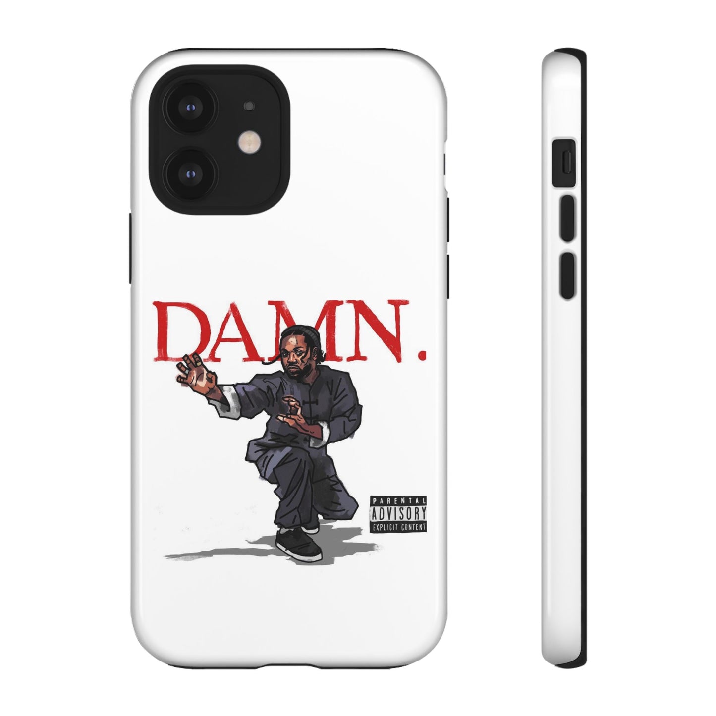 Kendrick Lamar “Kung Fu Kenny” DAMN Album Tough Phone Case – Shockproof Dual Layer Cover