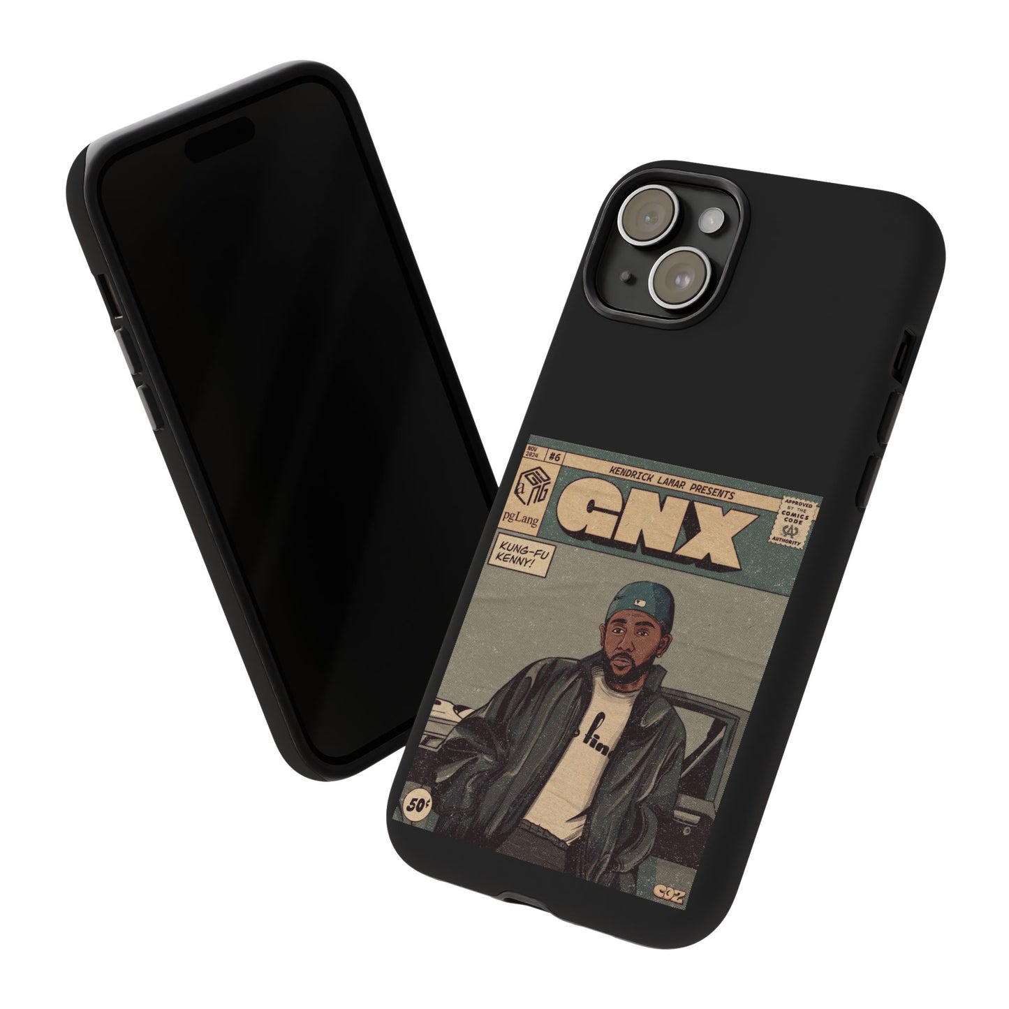 Kendrick Lamar "GNX" Comic Book Phone Case – Tough Shockproof Cover for iPhone, Samsung, & More