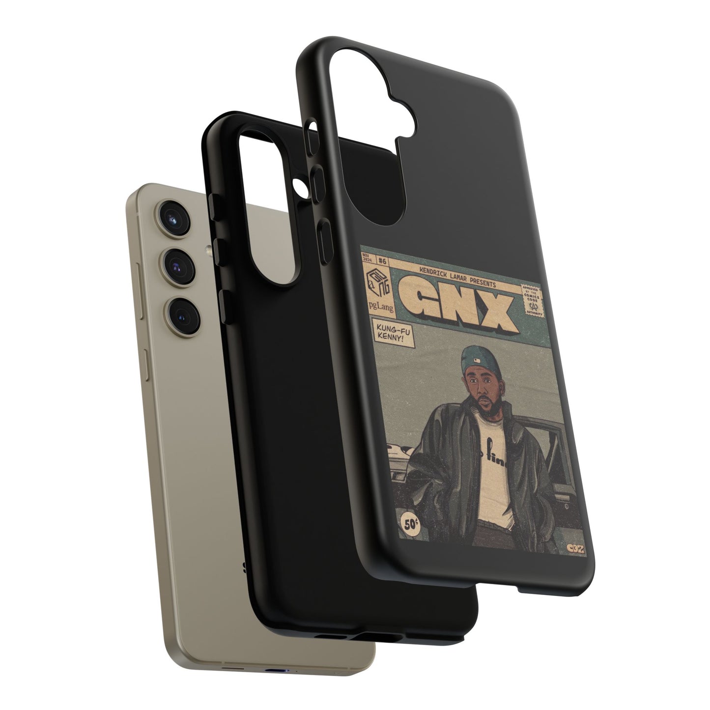 Kendrick Lamar "GNX" Comic Book Phone Case – Tough Shockproof Cover for iPhone, Samsung, & More