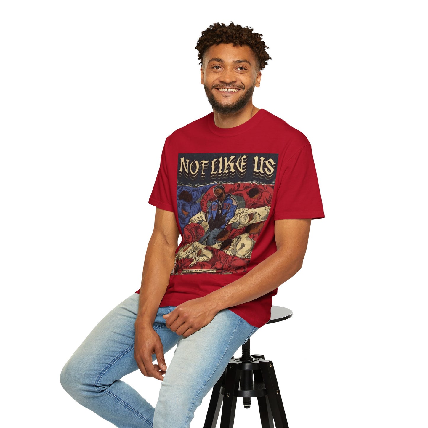 Kendrick Lamar "Not Like Us" Comic Cover - T-shirt
