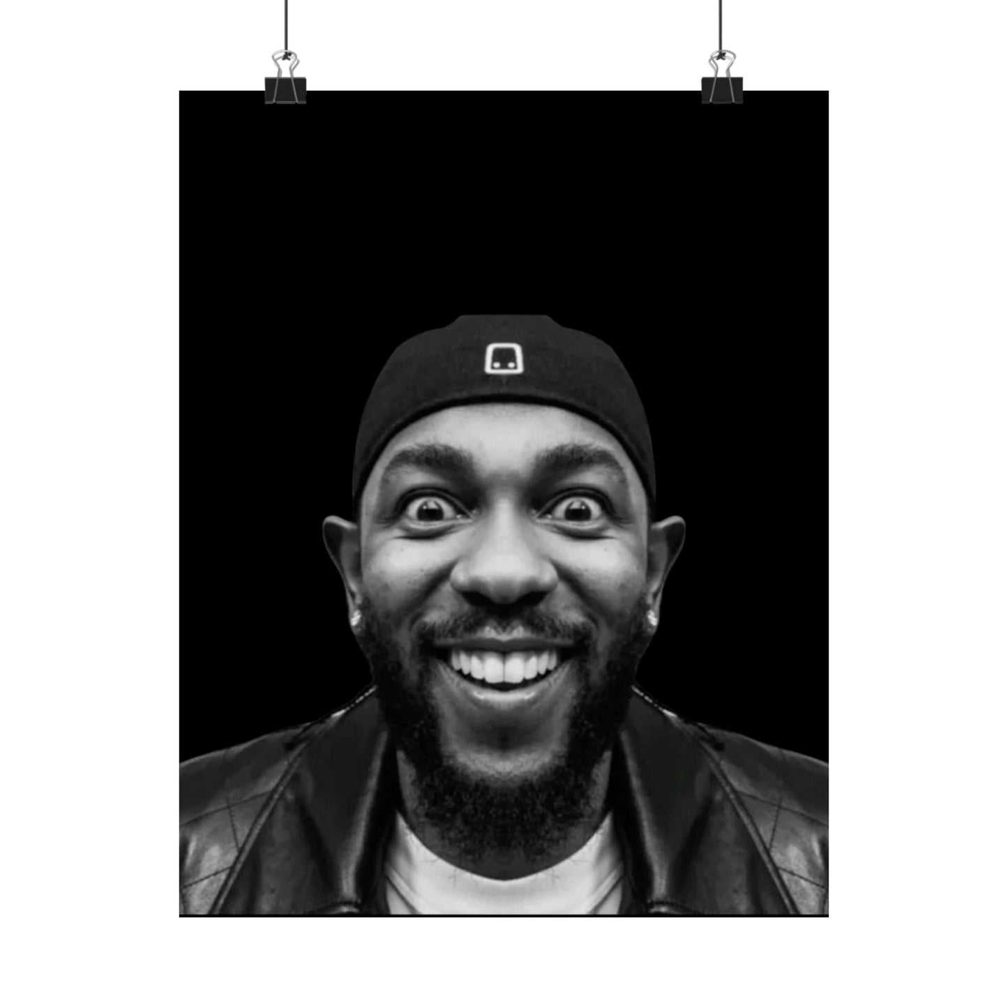 Kendrick Lamar Meme Face Mustard - Matte Posters