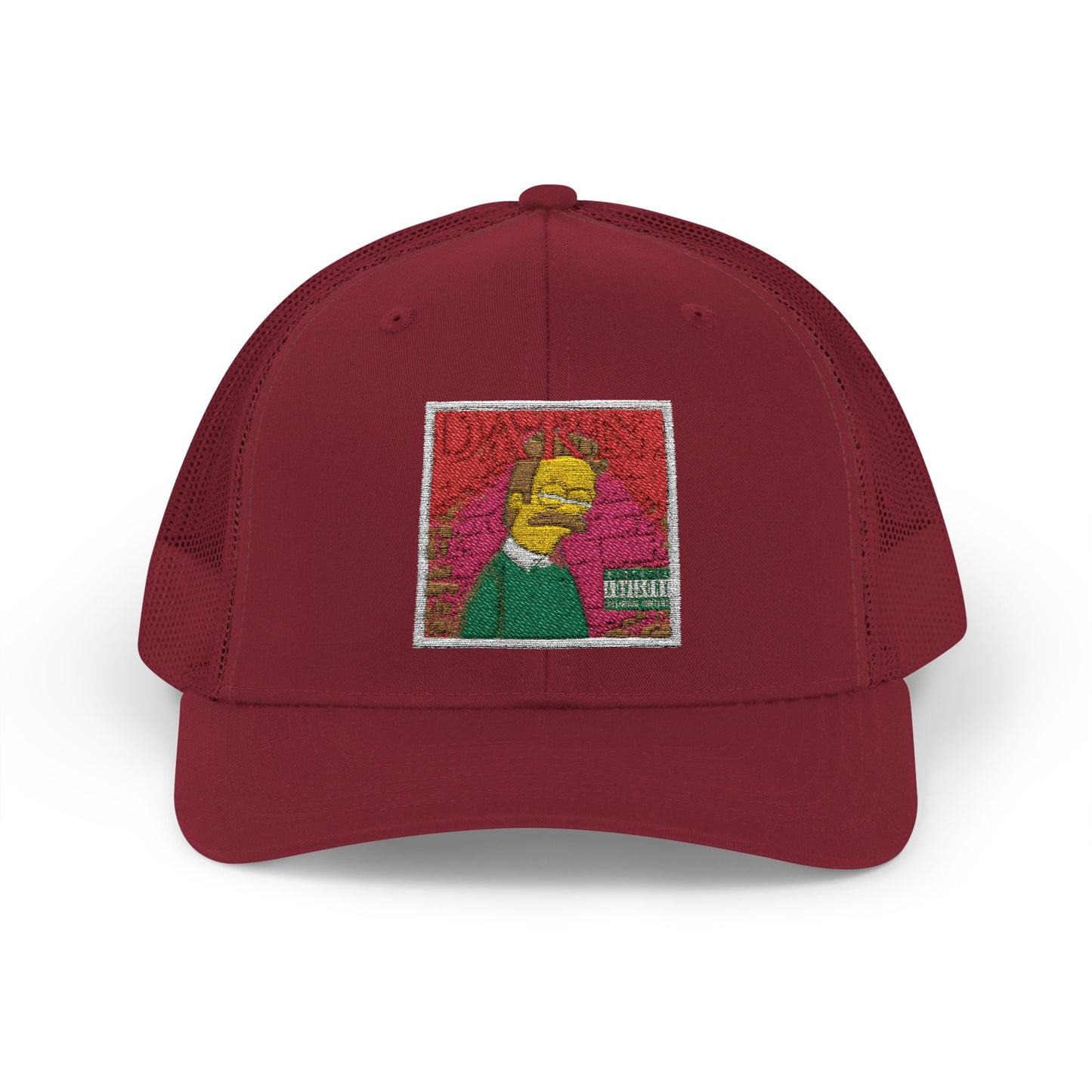 Kendrick Lamar X Simpsons 'Darn' Ned Flanders Mashup - Snapback Cap