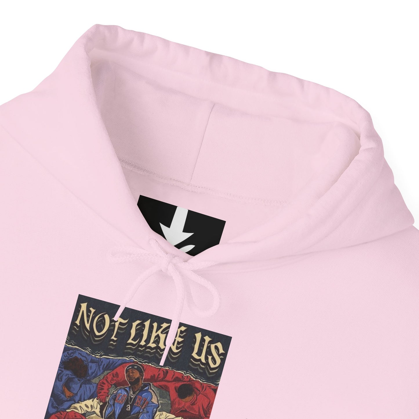 Kendrick Lamar "Not Like Us" Comic Book Hoodie – Hip Hop Fan Art Sweatshirt, Unisex Streetwear Gift