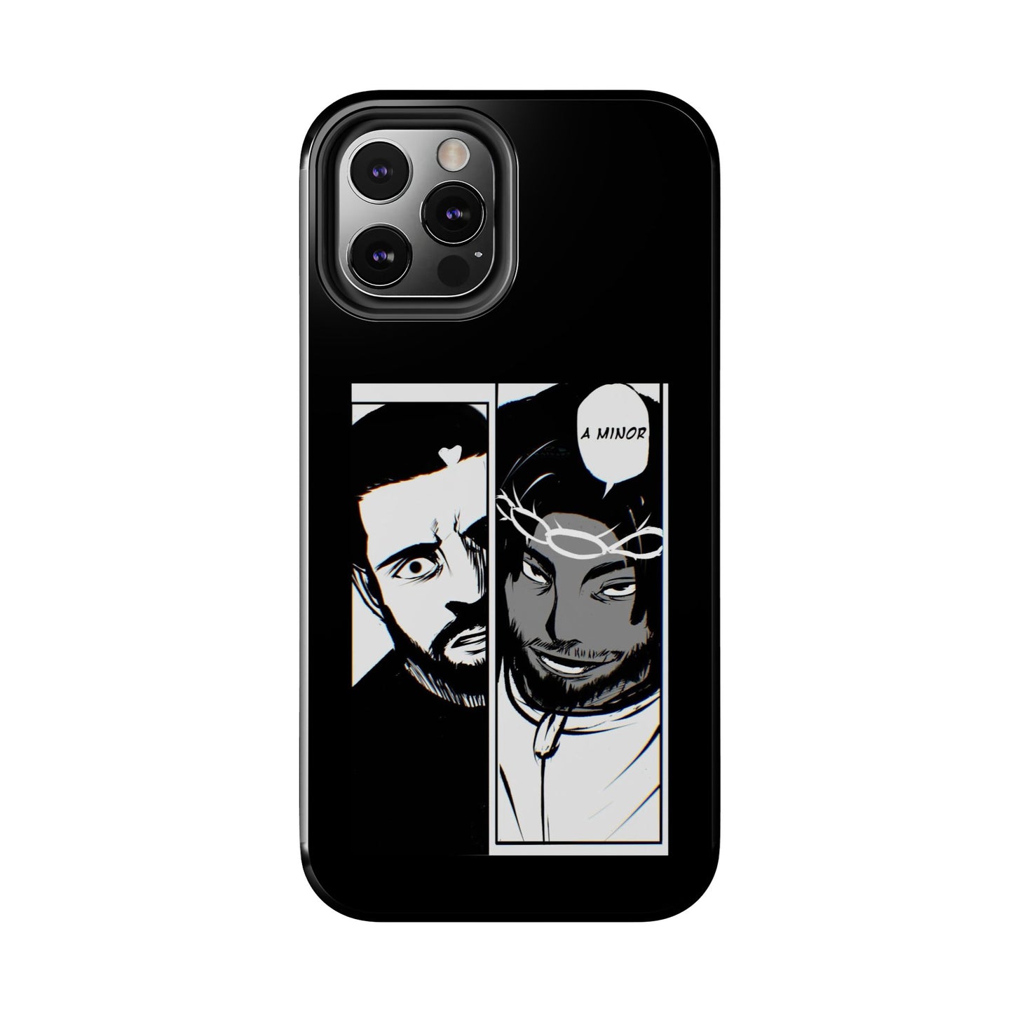 Kendrick Lamar Drake Anime Battle - Phone Case