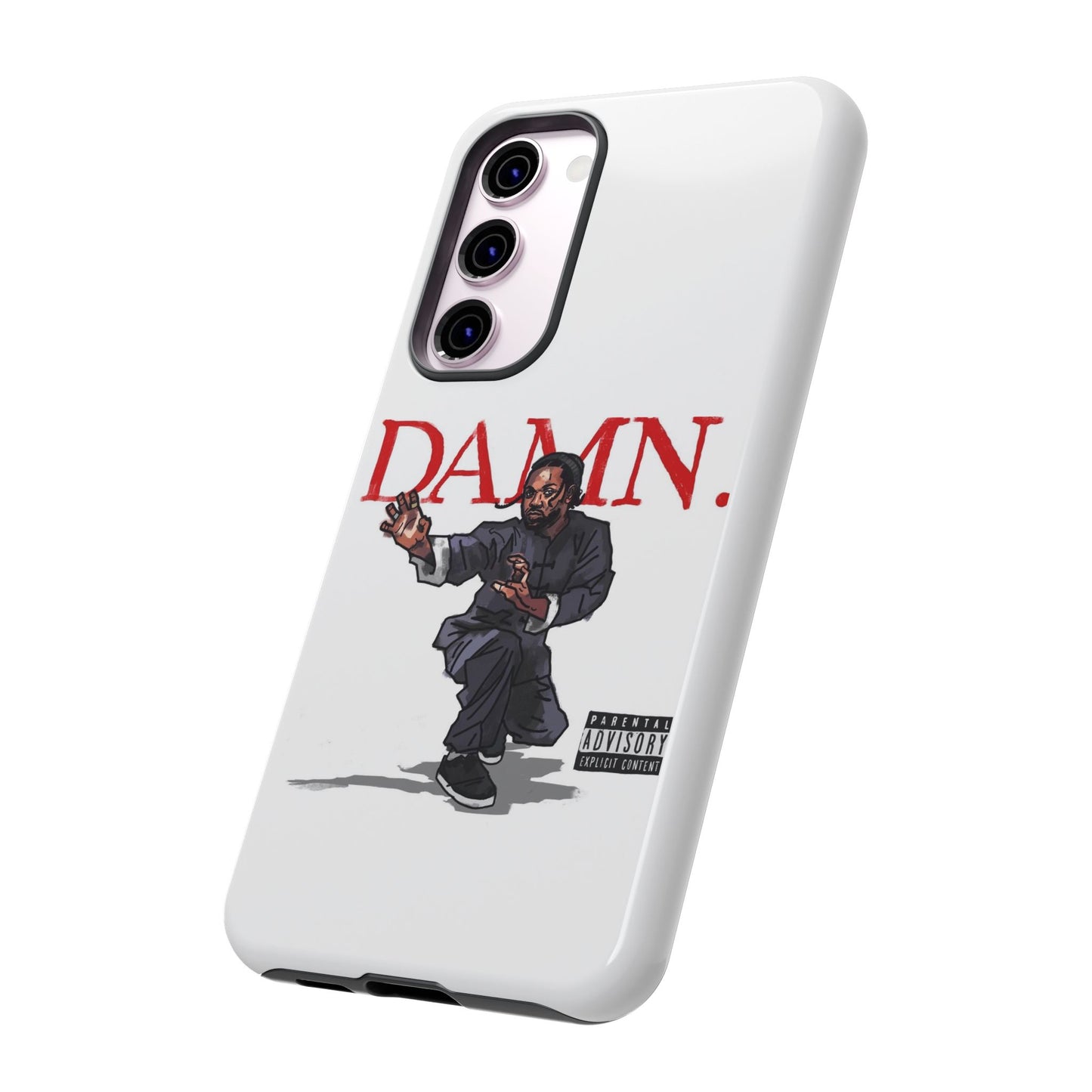 Kendrick Lamar “Kung Fu Kenny” DAMN Album Tough Phone Case – Shockproof Dual Layer Cover