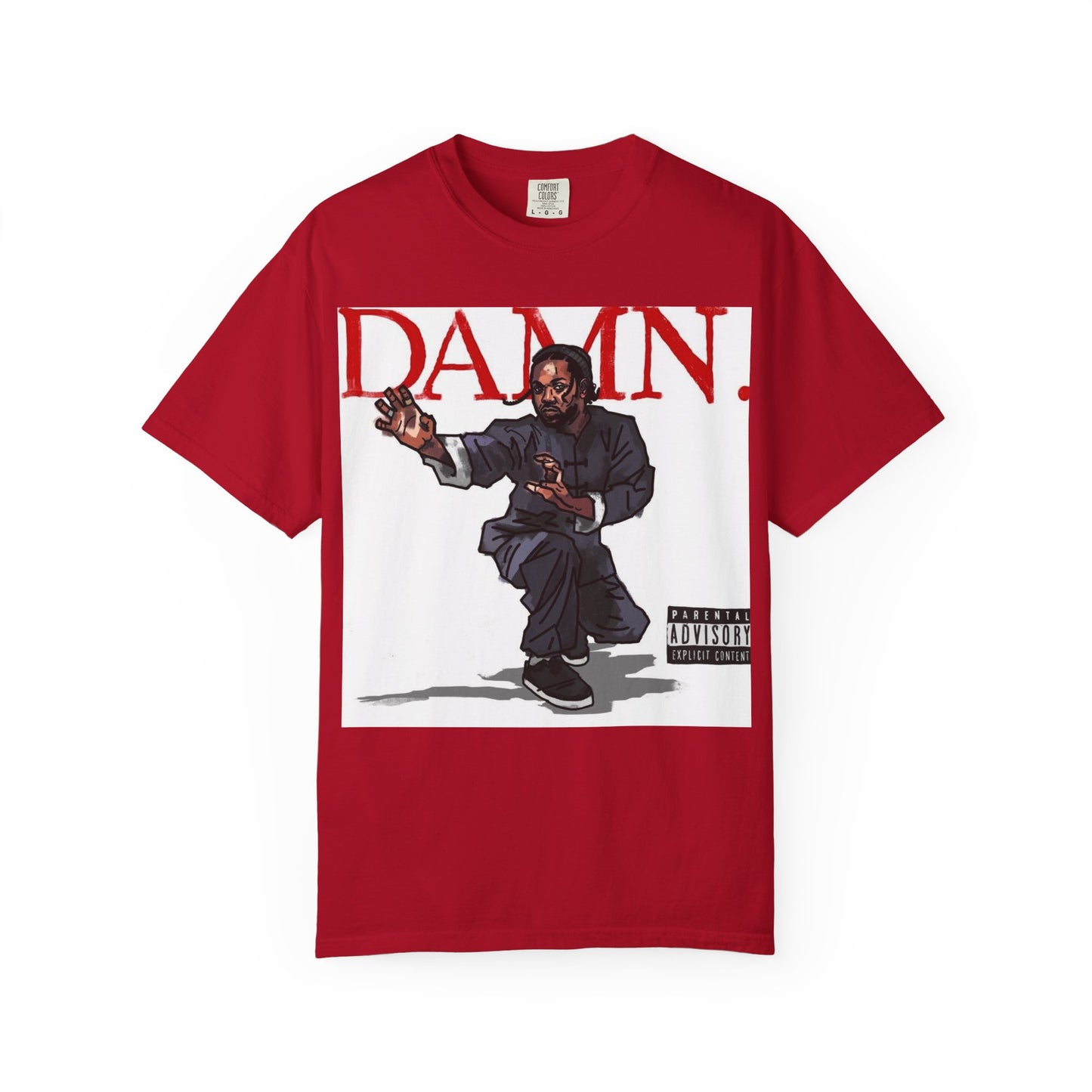 Kendrick Lamar "Kung Fu Kenny" "Damn" Album - T-shirt