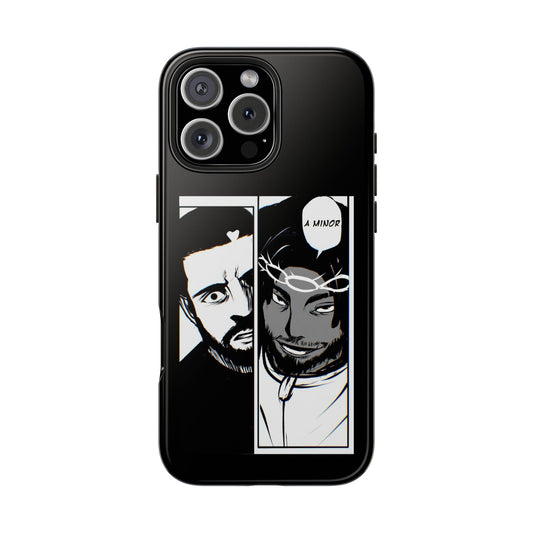 Kendrick Lamar Drake Anime Battle - Phone Case