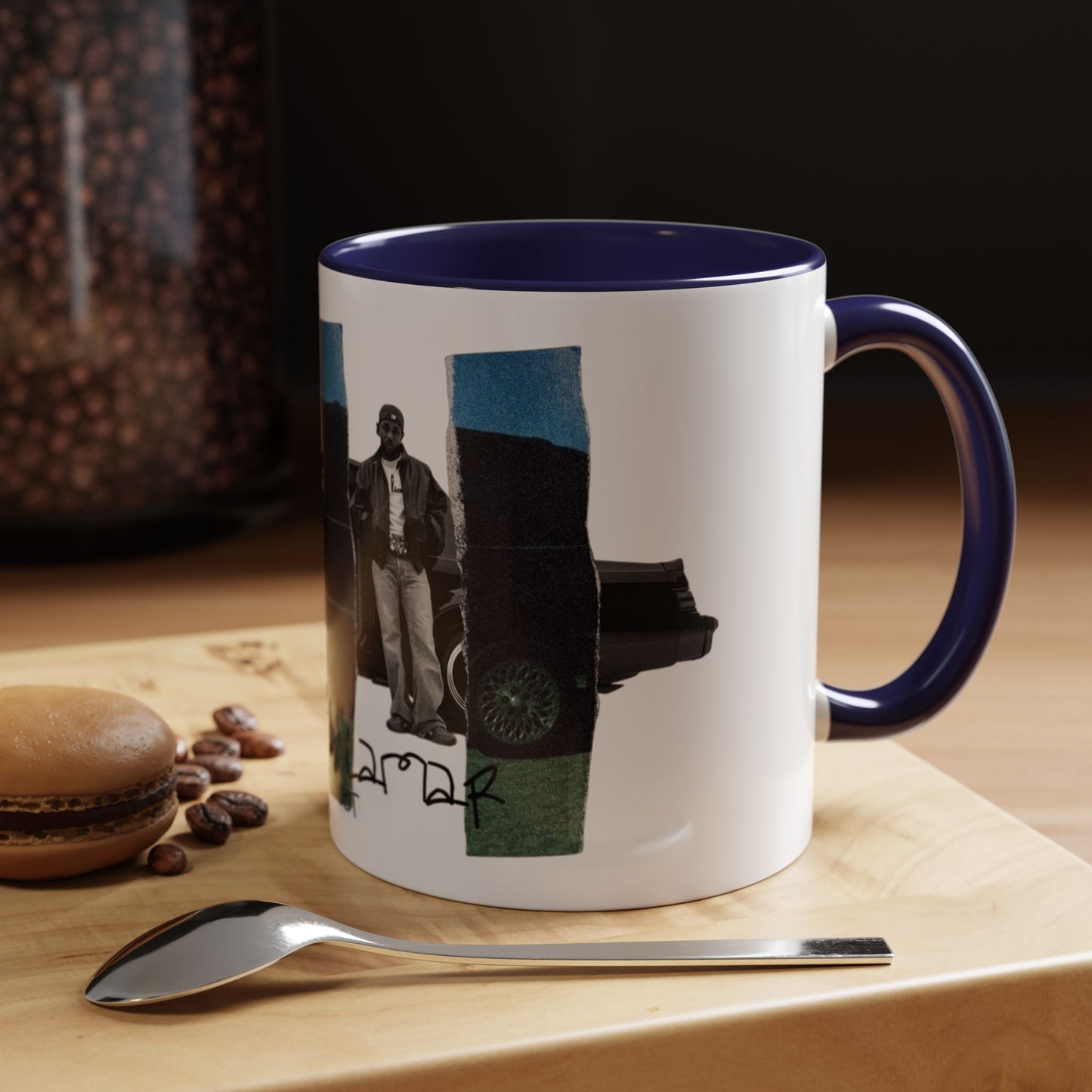 Kendrick Lamar GNX x Good Kid, M.A.A.D City Mashup Mug – Hip-Hop Fan Art Accent Coffee Cup