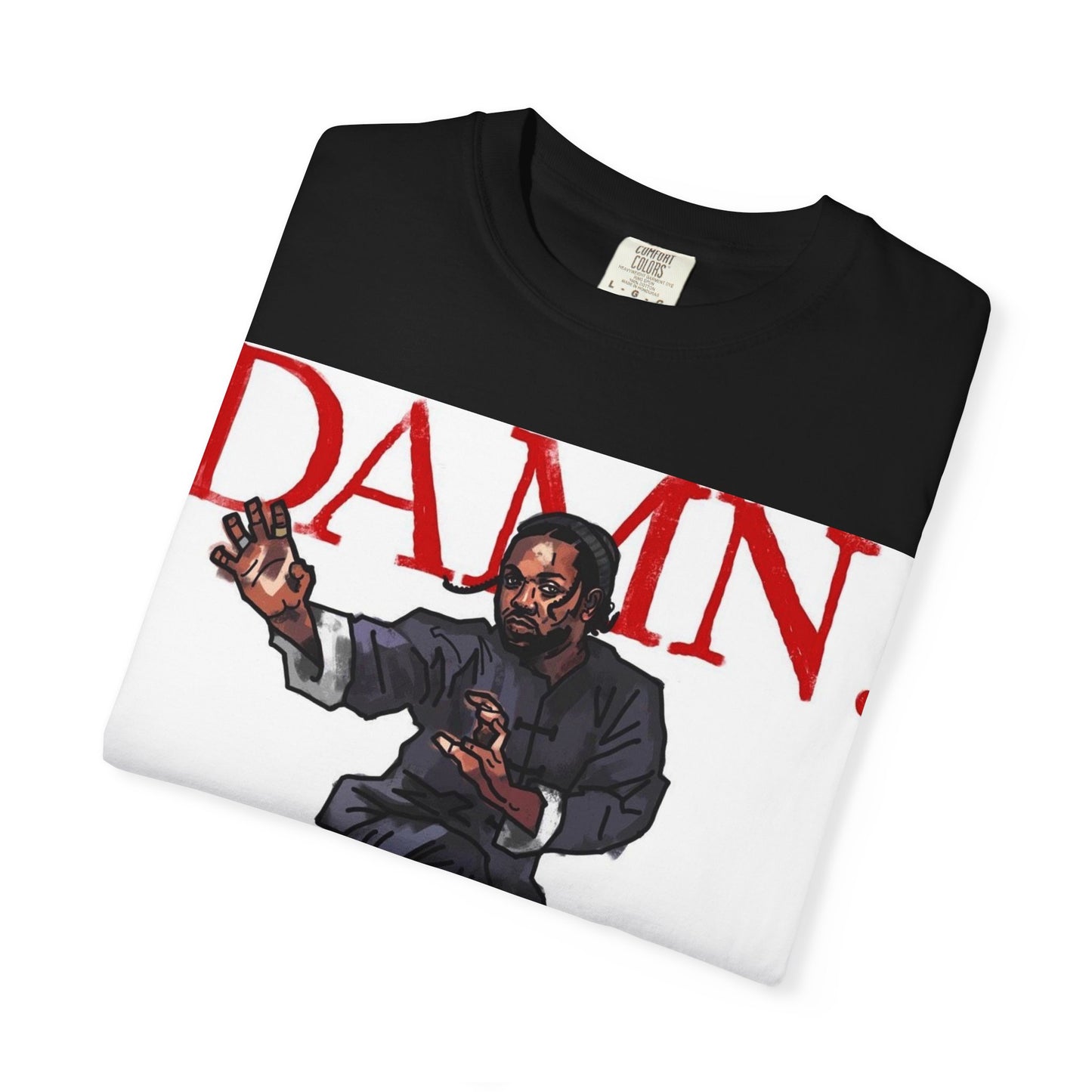 Kendrick Lamar "Kung Fu Kenny" "Damn" Album - T-shirt