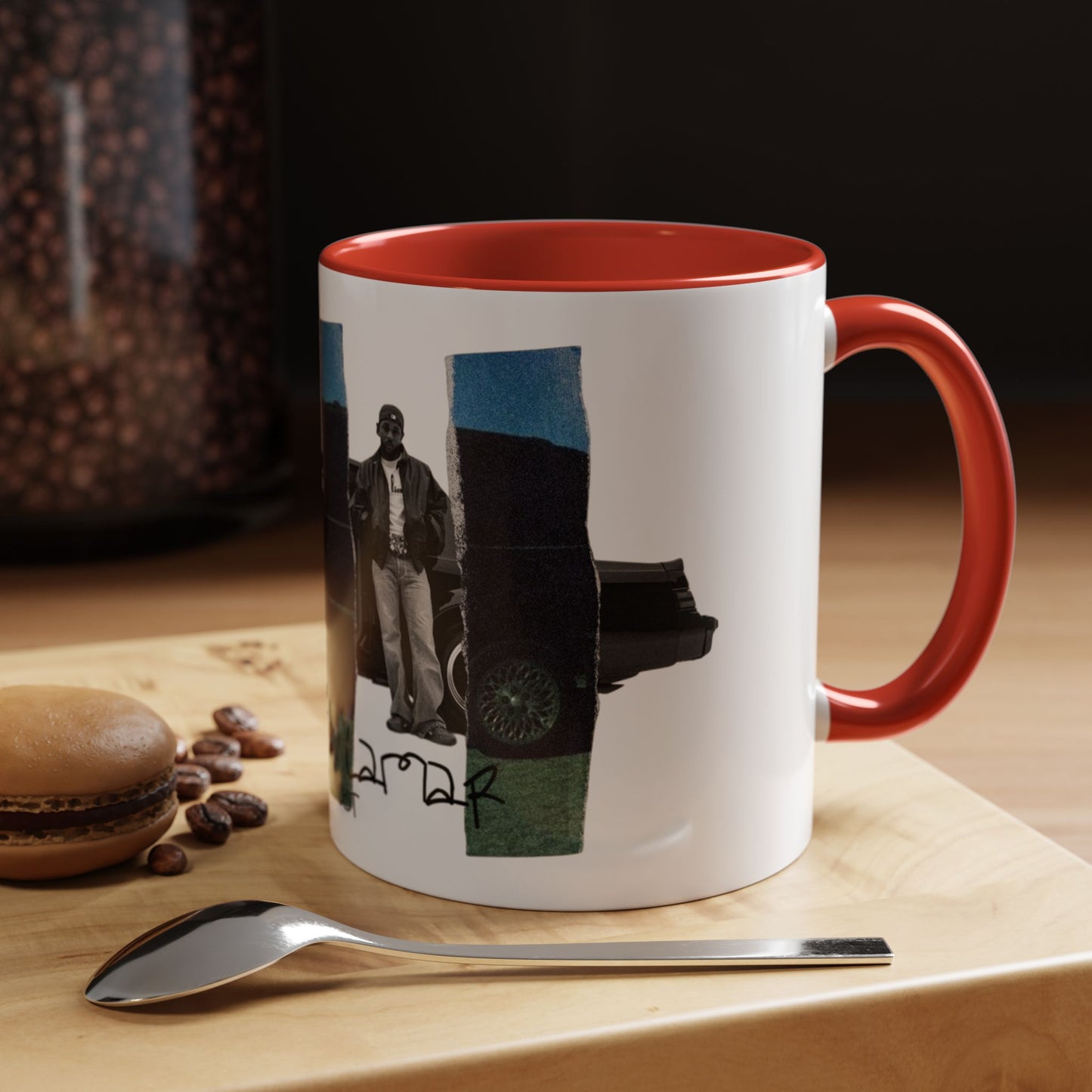 Kendrick Lamar GNX x Good Kid, M.A.A.D City Mashup Mug – Hip-Hop Fan Art Accent Coffee Cup