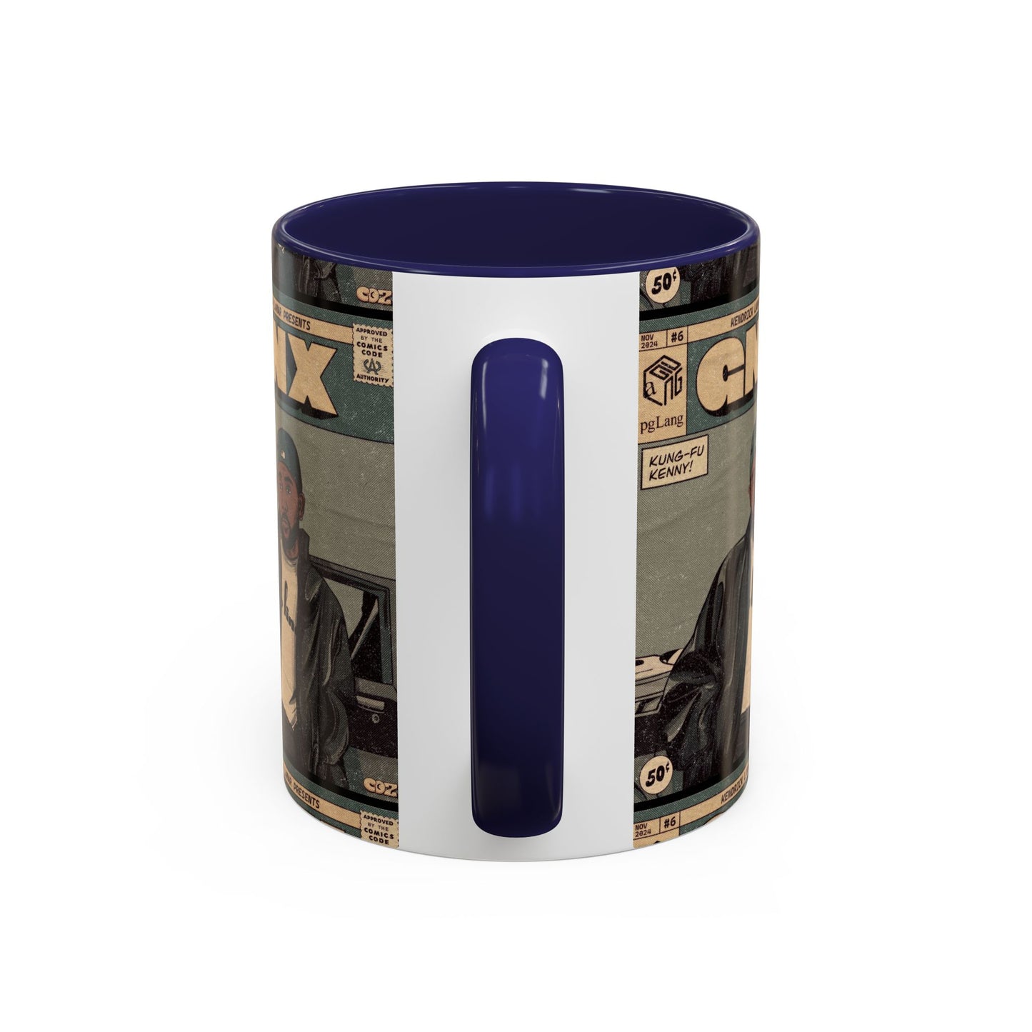 Kendrick Lamar "GNX" Comic Cover Mug – Hip-Hop Art Coffee Cup, Gift for Music Fans