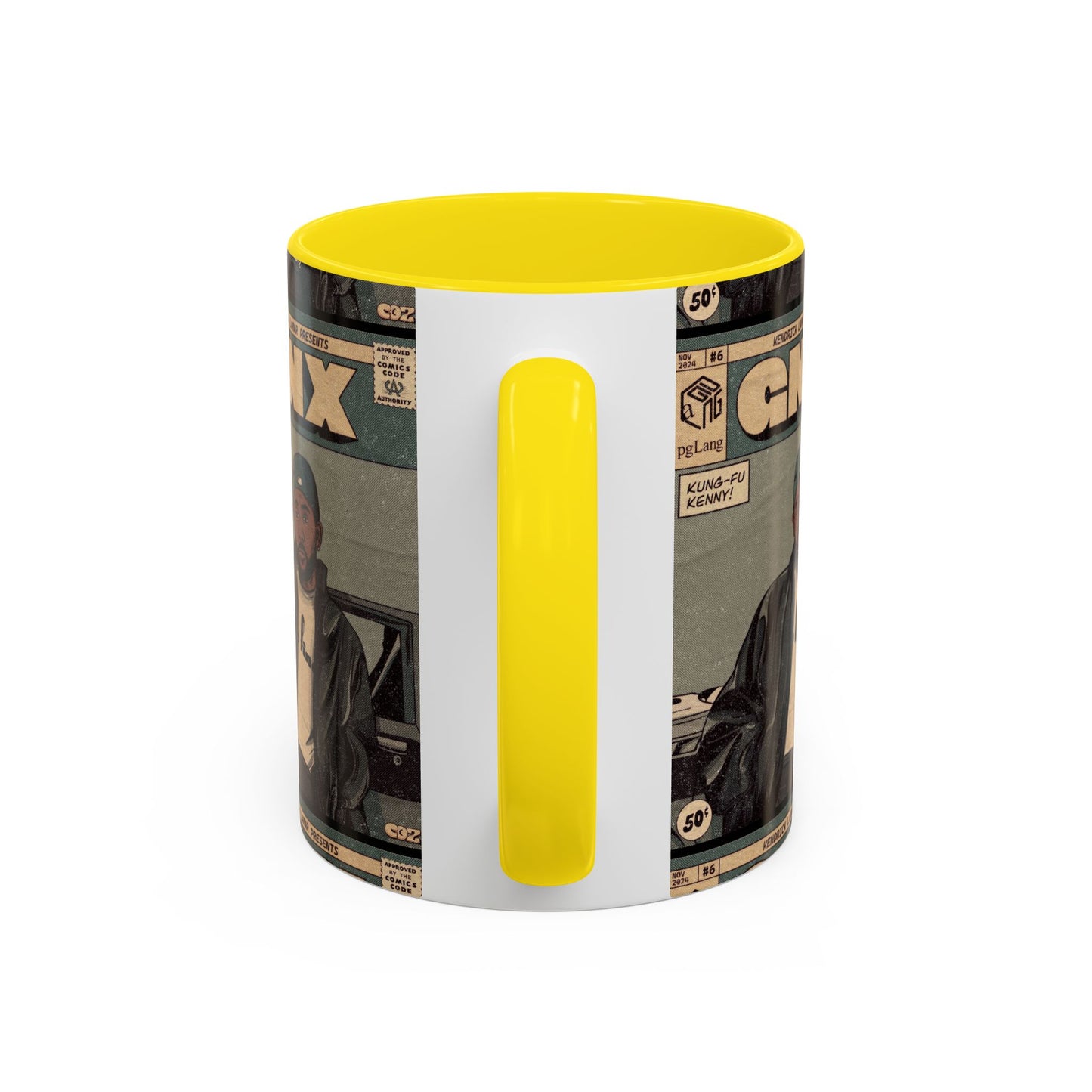 Kendrick Lamar "GNX" Comic Cover Mug – Hip-Hop Art Coffee Cup, Gift for Music Fans