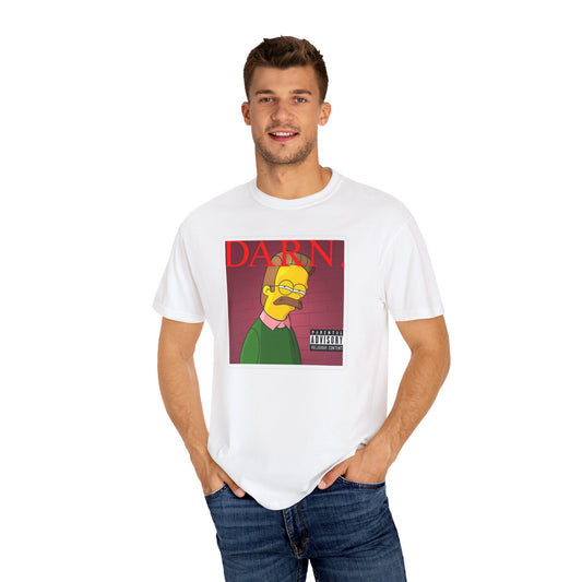 Kendrick Lamar X Simpsons 'Darn' Ned Flanders Mashup - T-shirt, Graphic Tee, Unisex