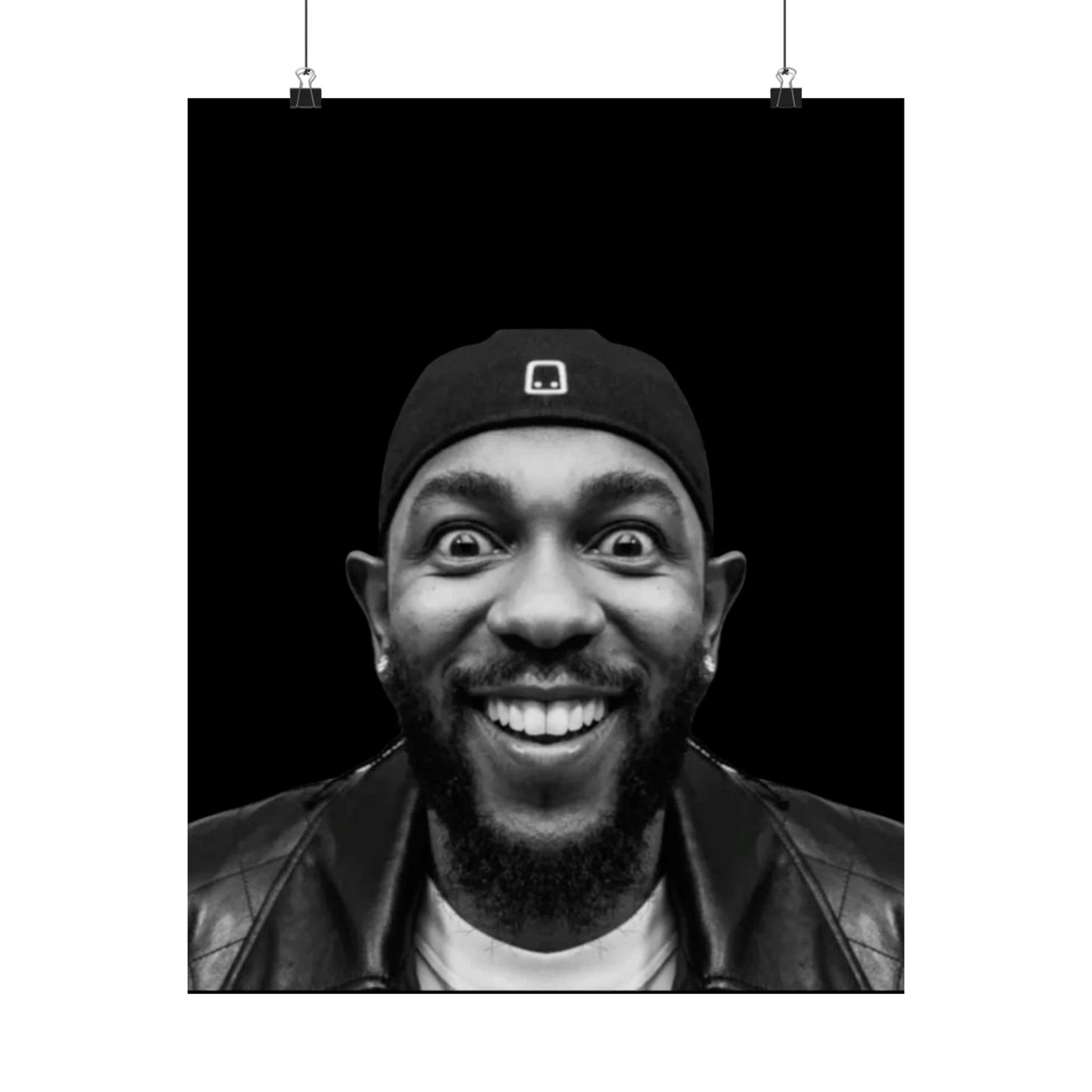 Kendrick Lamar Meme Face Mustard - Matte Posters