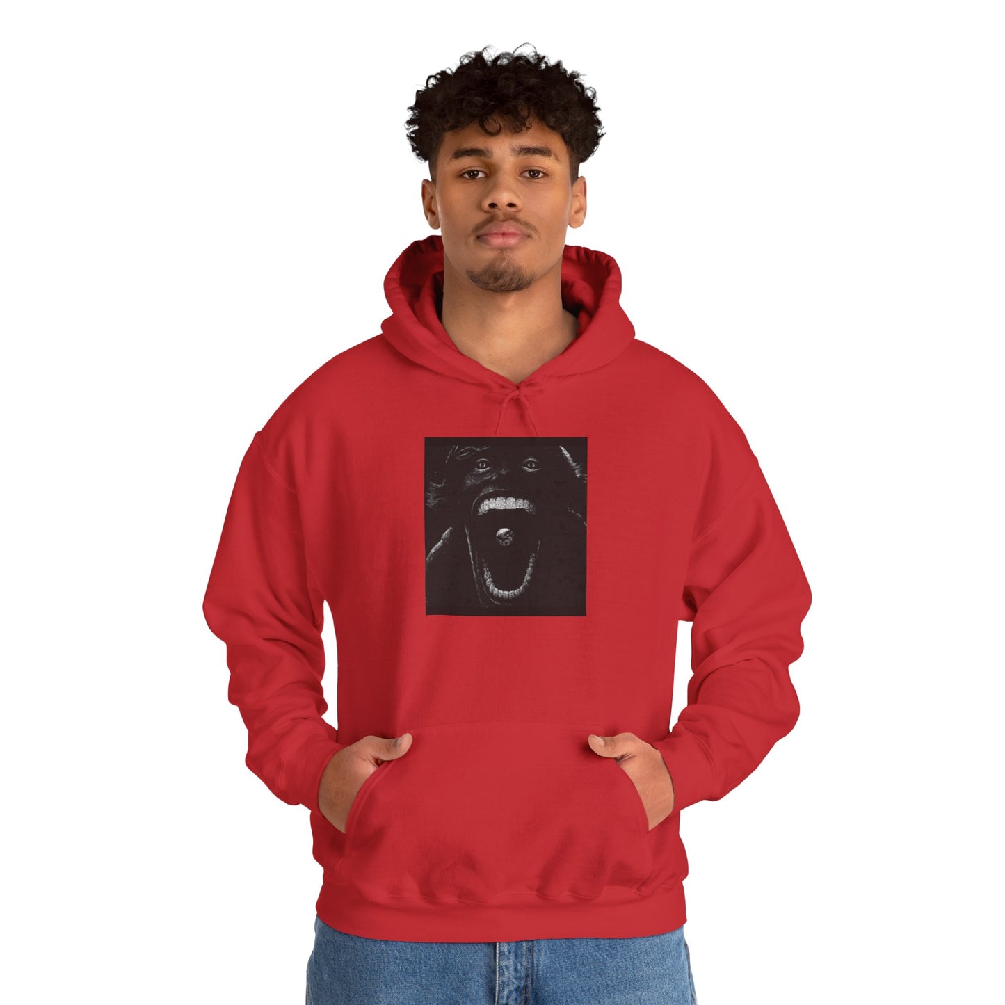 67 Meme Monster Hoodie — Scary Pullover for Meme Fans & Horror Lovers - Creepy
