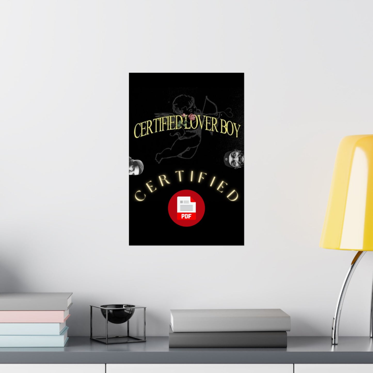 Kendrick Vs Drake 'Certified Lover Boy' Diss - Matte Posters