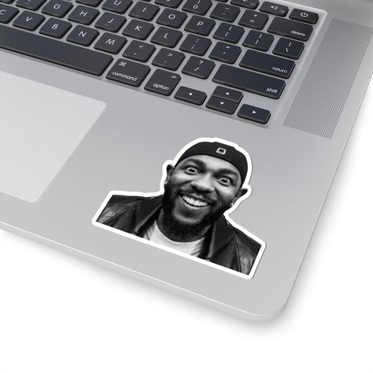 Kendrick Lamar Meme Face Mustard - Sticker Kiss-Cut