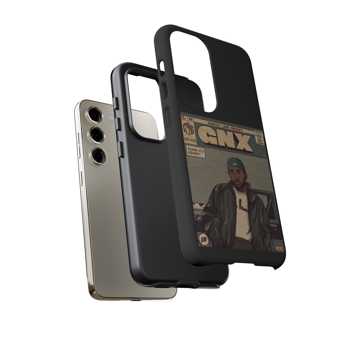 Kendrick Lamar "GNX" Comic Book Phone Case – Tough Shockproof Cover for iPhone, Samsung, & More