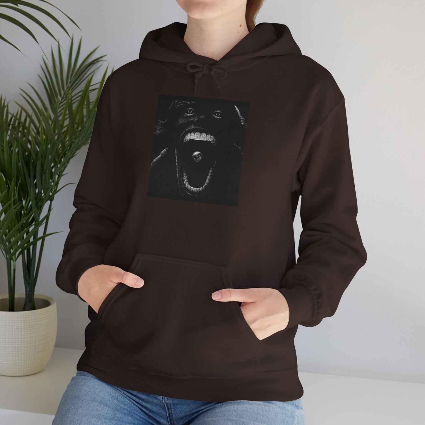 67 Meme Monster Hoodie — Scary Pullover for Meme Fans & Horror Lovers - Creepy