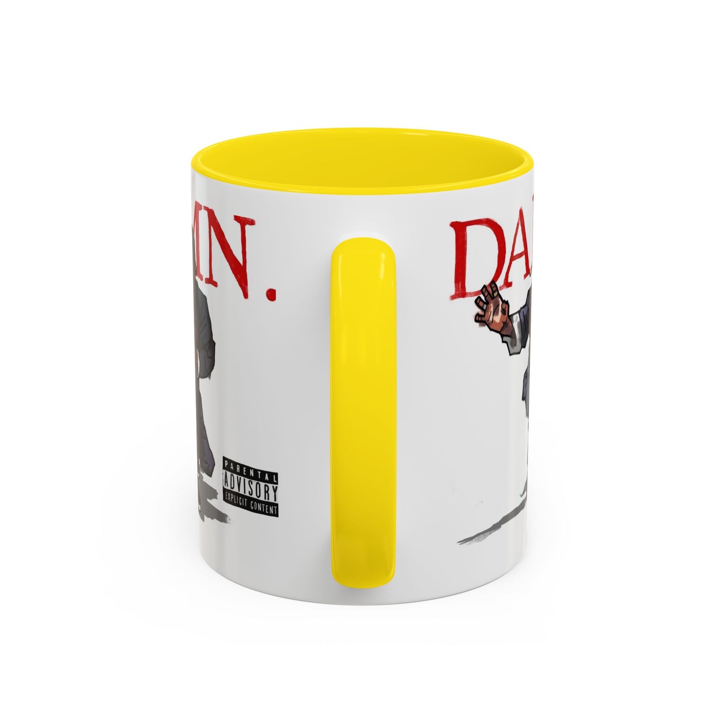 Kendrick Lamar “Kung Fu Kenny” DAMN Mug – Hip-Hop Coffee Cup, Artistic Fan Gift