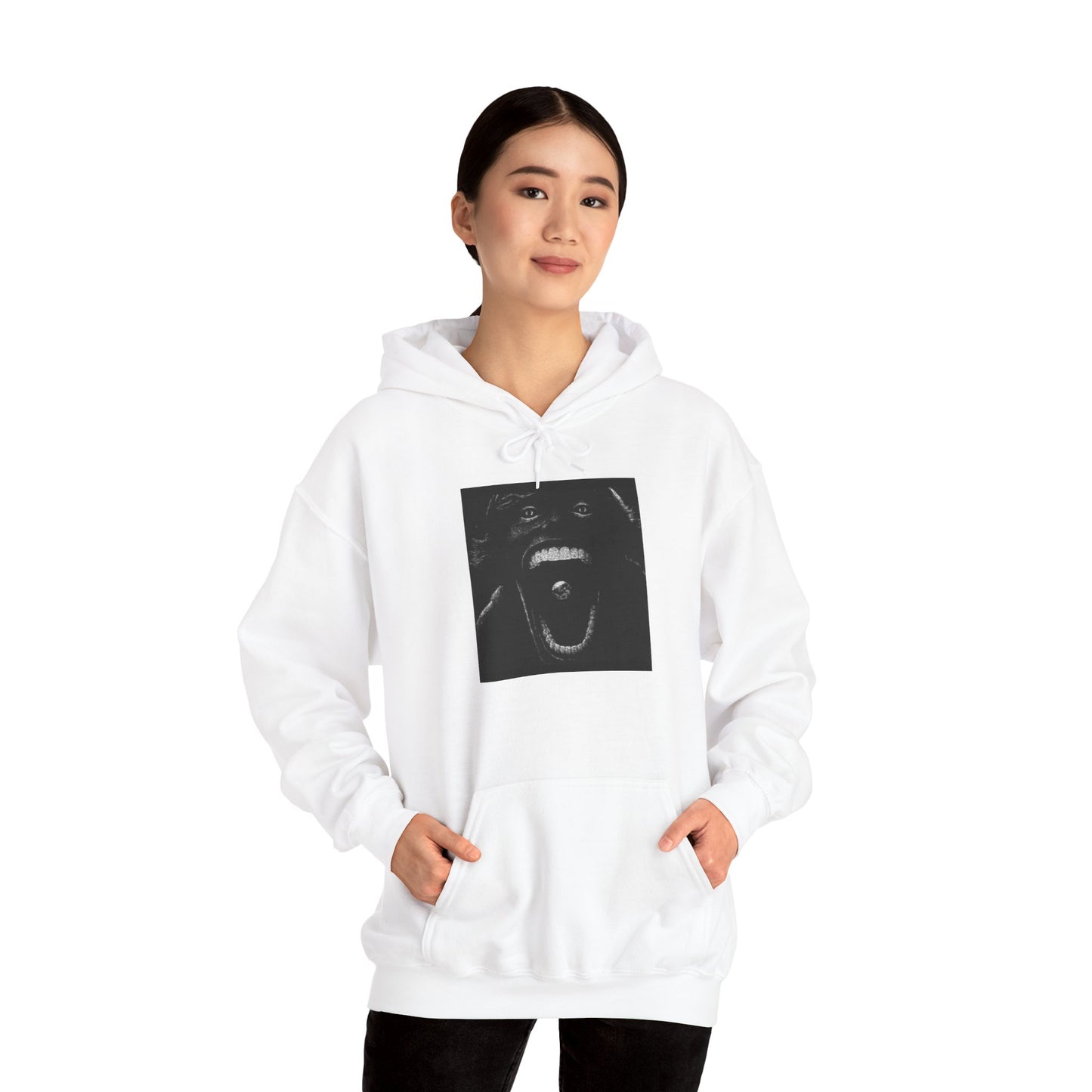 67 Meme Monster Hoodie — Scary Pullover for Meme Fans & Horror Lovers - Creepy
