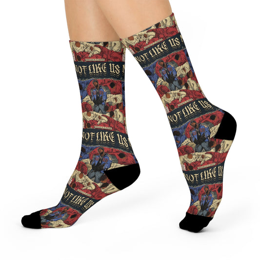 Kendrick Lamar "Not Like Us" Comic Book Cover - Crew Socks