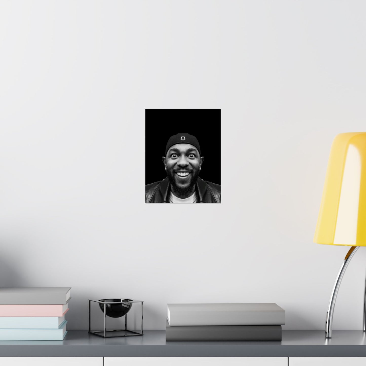 Kendrick Lamar Meme Face Mustard - Matte Posters