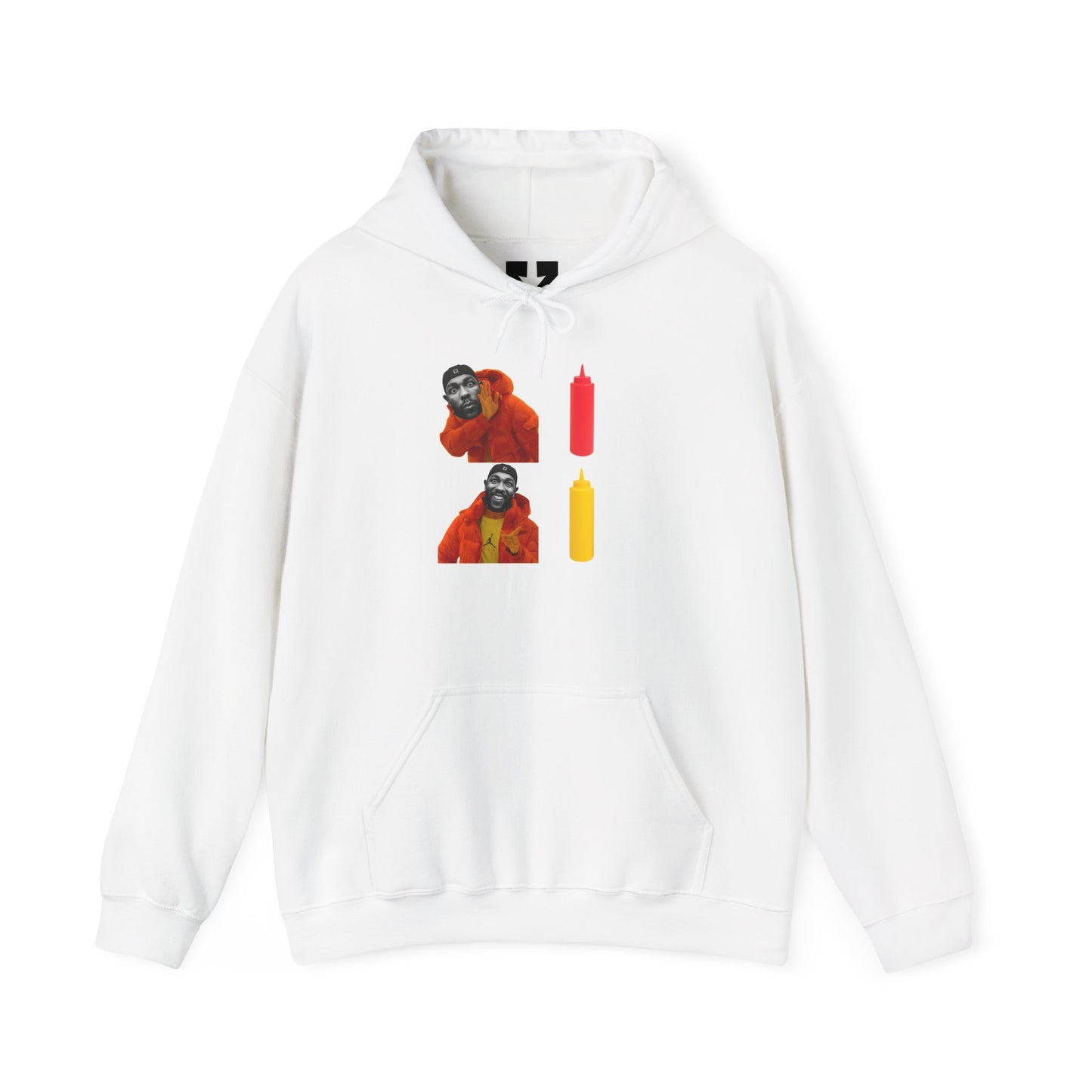 Kendrick Lamar Mustard Drake Meme - Hooded Sweatshirt