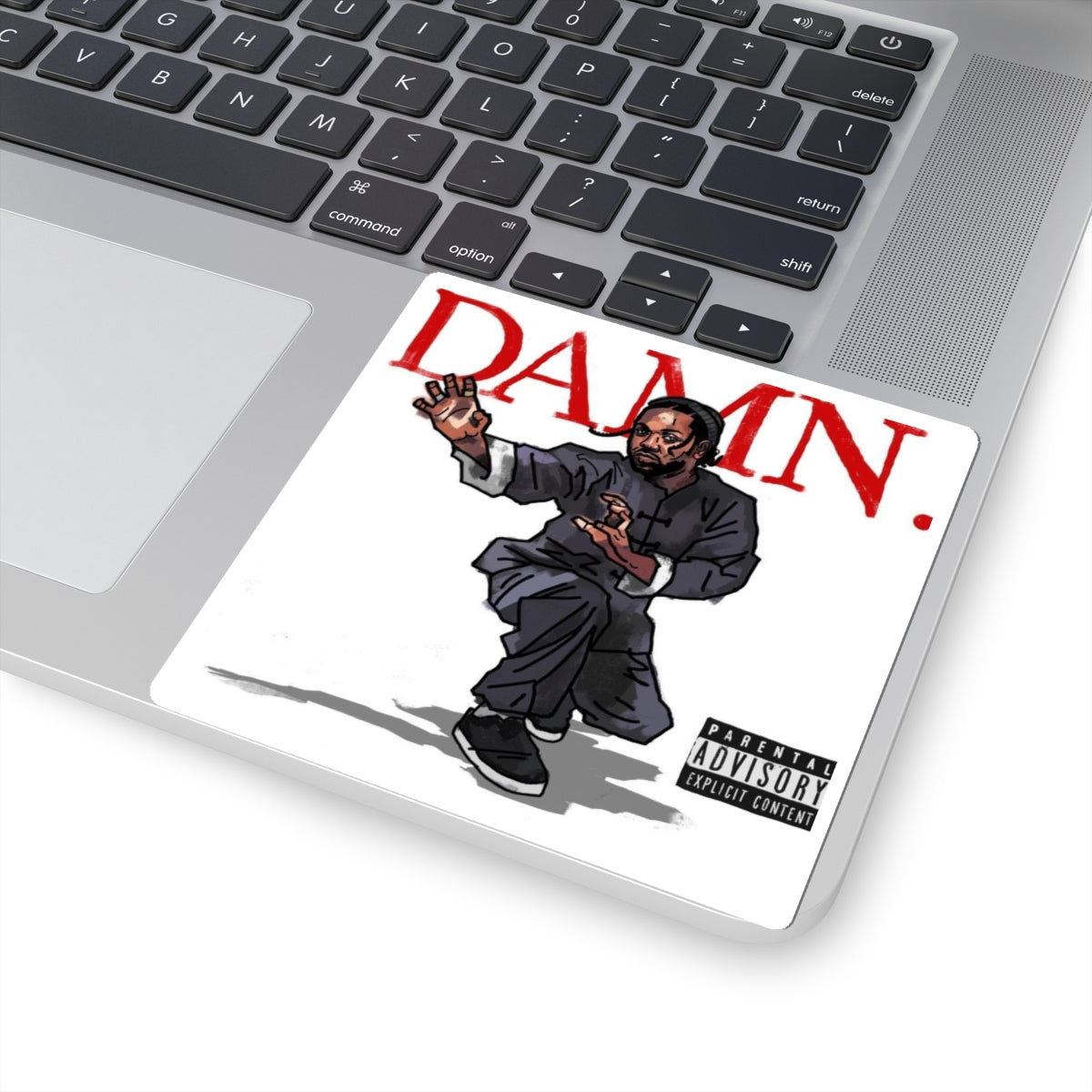 Kendrick Lamar "Kung Fu Kenny" DAMN Album - Stickers, Kiss-Cut