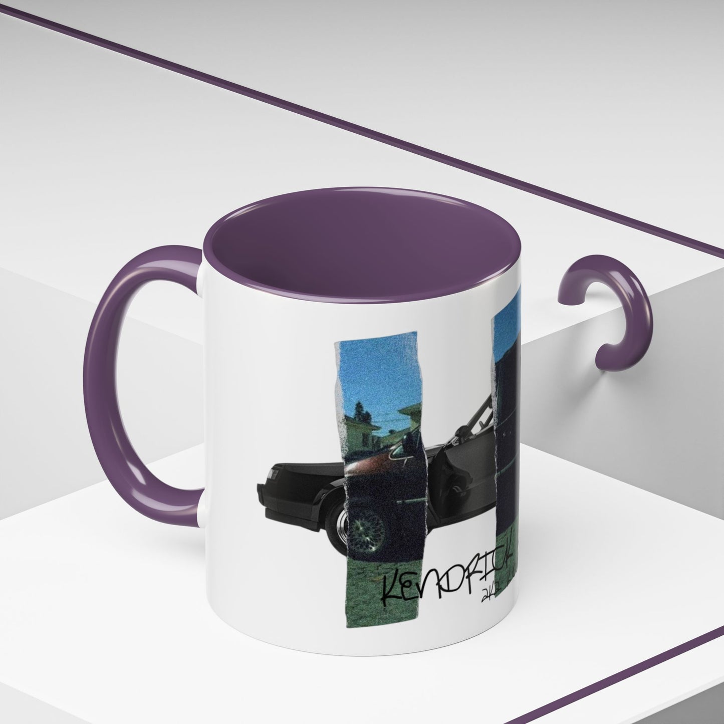 Kendrick Lamar GNX x Good Kid, M.A.A.D City Mashup Mug – Hip-Hop Fan Art Accent Coffee Cup