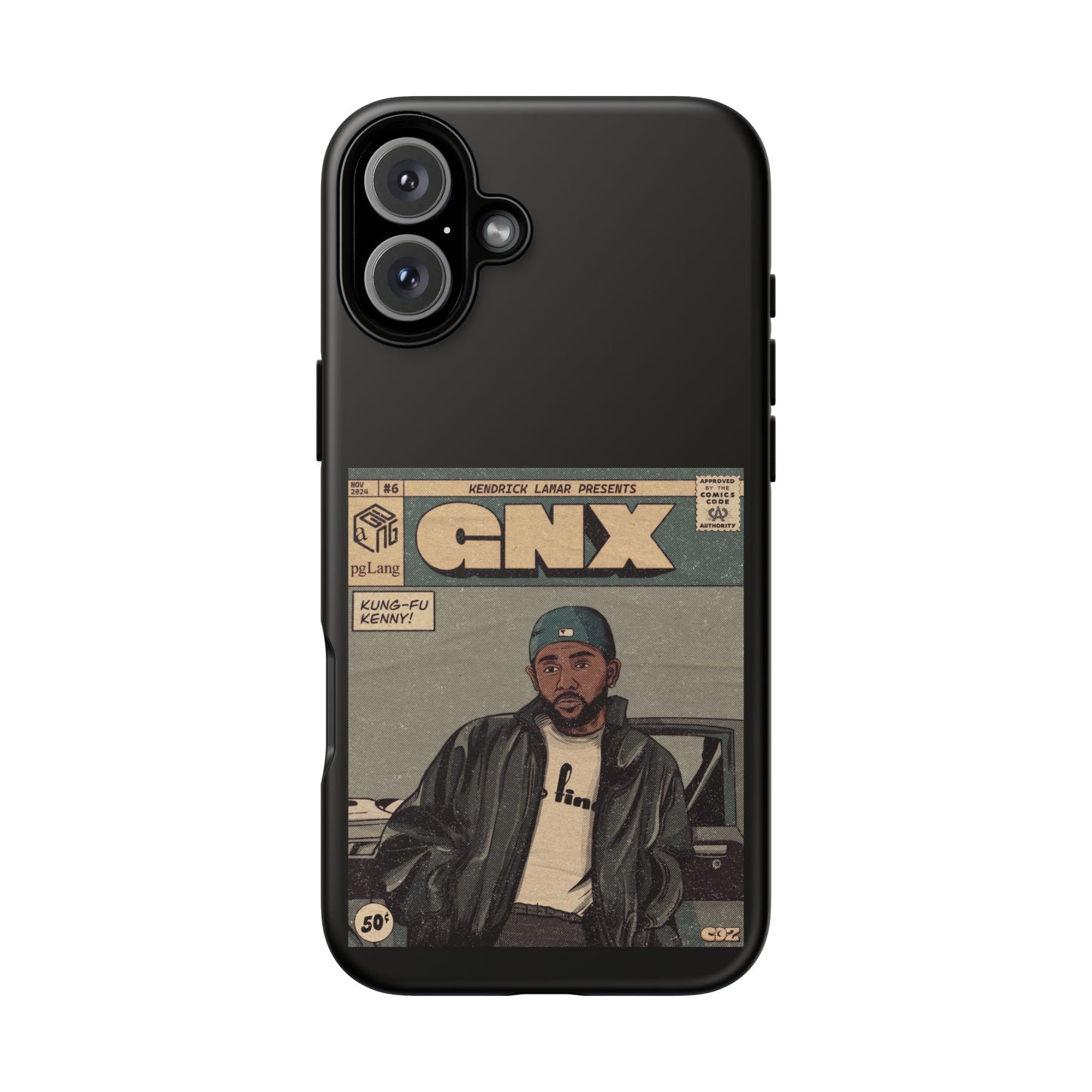 Kendrick Lamar "GNX" Comic Book Phone Case – Tough Shockproof Cover for iPhone, Samsung, & More