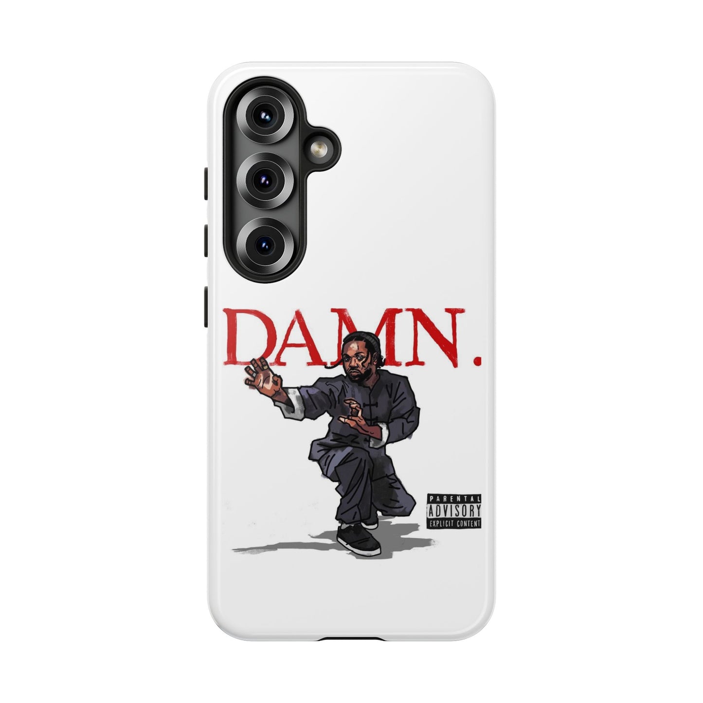Kendrick Lamar “Kung Fu Kenny” DAMN Album Tough Phone Case – Shockproof Dual Layer Cover