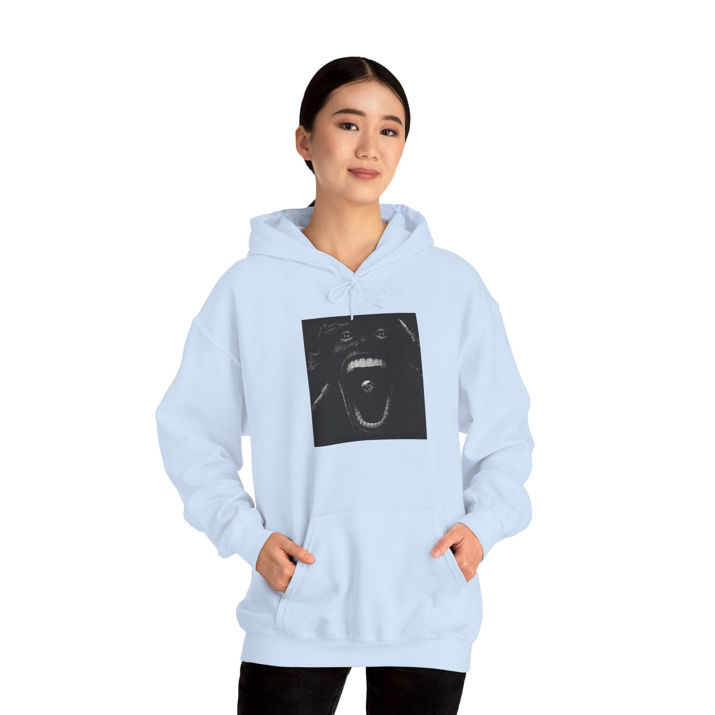 67 Meme Monster Hoodie — Scary Pullover for Meme Fans & Horror Lovers - Creepy