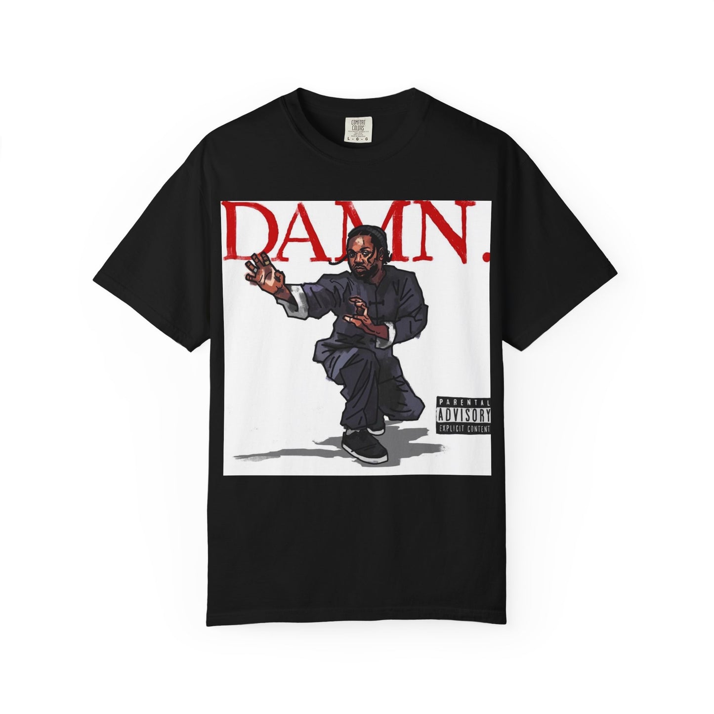 Kendrick Lamar "Kung Fu Kenny" "Damn" Album - T-shirt