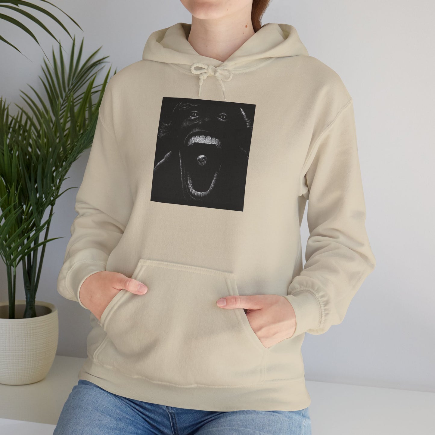 67 Meme Monster Hoodie — Scary Pullover for Meme Fans & Horror Lovers - Creepy