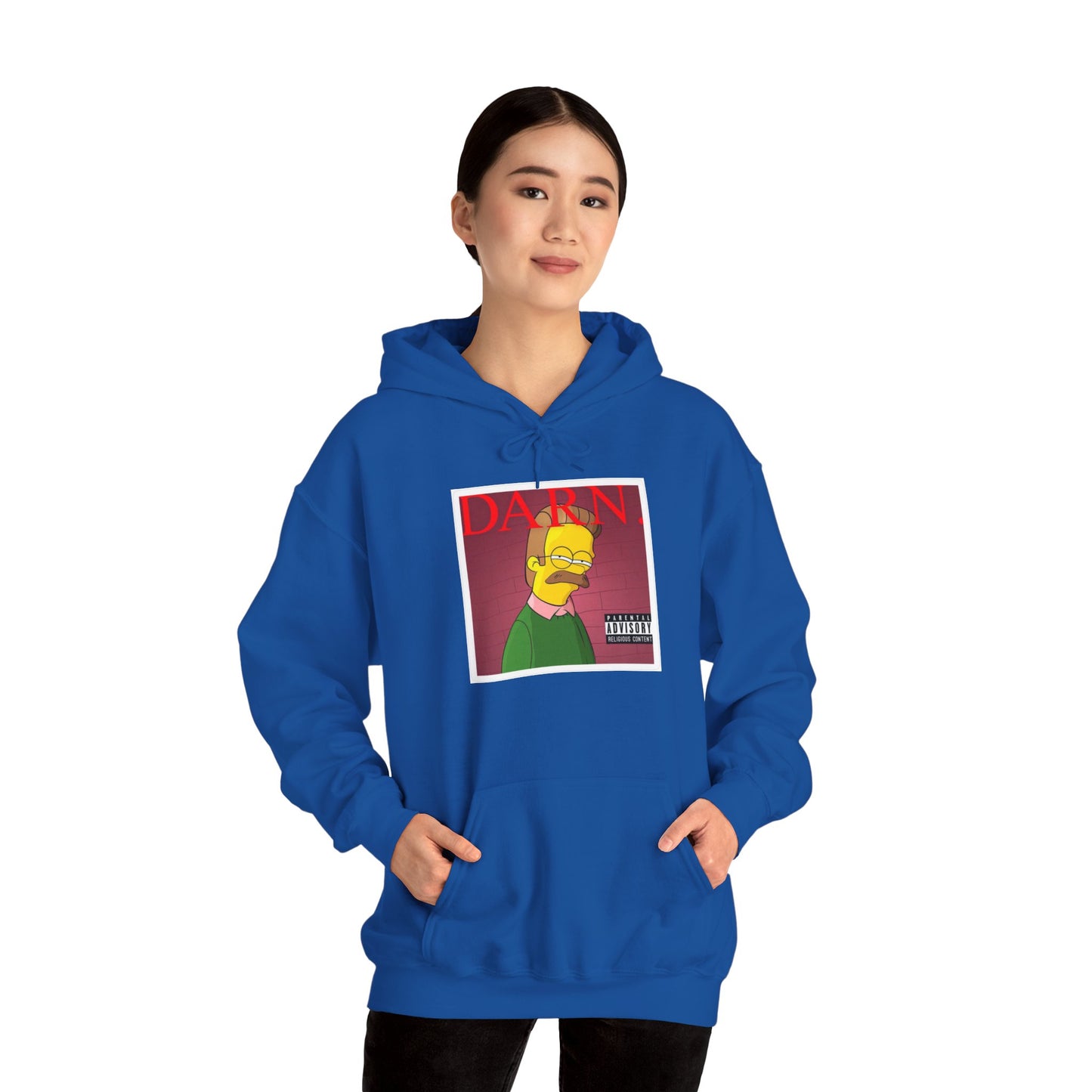 Kendrick Lamar X Simpsons "DARN" Ned Flanders Mashup Hoodie – Funny Rap Streetwear