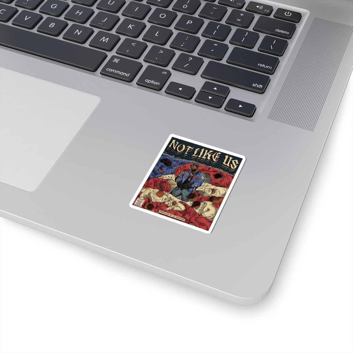 Kendrick Lamar "Not Like Us" Comic Book Cover - Stickers, Kiss-Cut