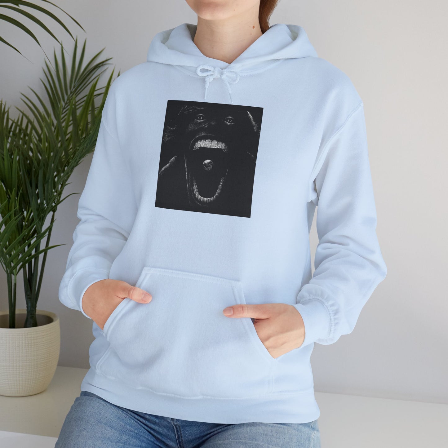 67 Meme Monster Hoodie — Scary Pullover for Meme Fans & Horror Lovers - Creepy