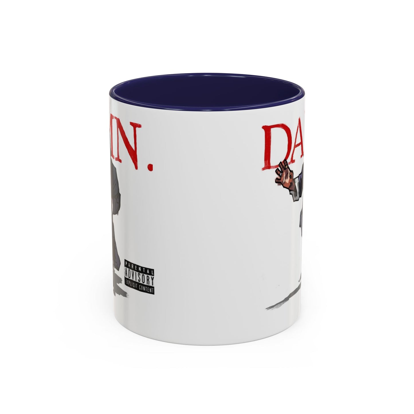 Kendrick Lamar “Kung Fu Kenny” DAMN Mug – Hip-Hop Coffee Cup, Artistic Fan Gift