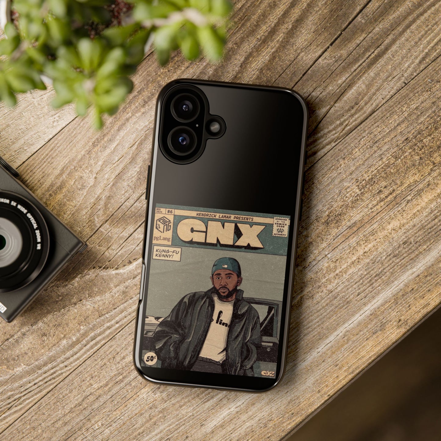 Kendrick Lamar "GNX" Comic Book Phone Case – Tough Shockproof Cover for iPhone, Samsung, & More