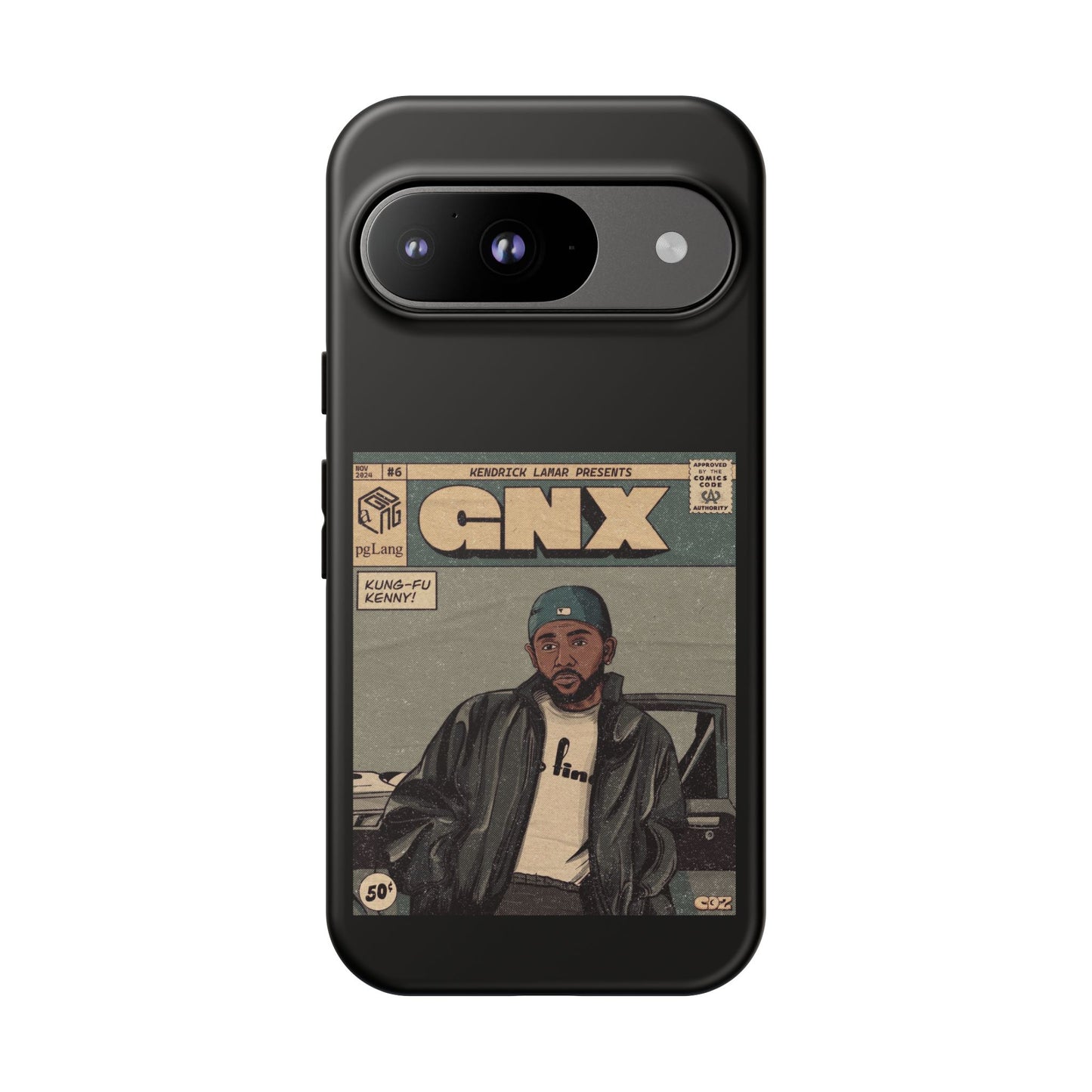Kendrick Lamar "GNX" Comic Book Phone Case – Tough Shockproof Cover for iPhone, Samsung, & More