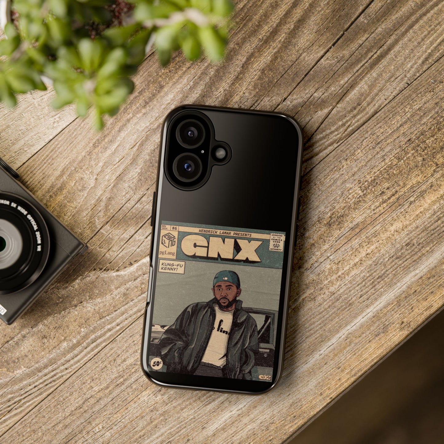 Kendrick Lamar "GNX" Comic Book Phone Case – Tough Shockproof Cover for iPhone, Samsung, & More