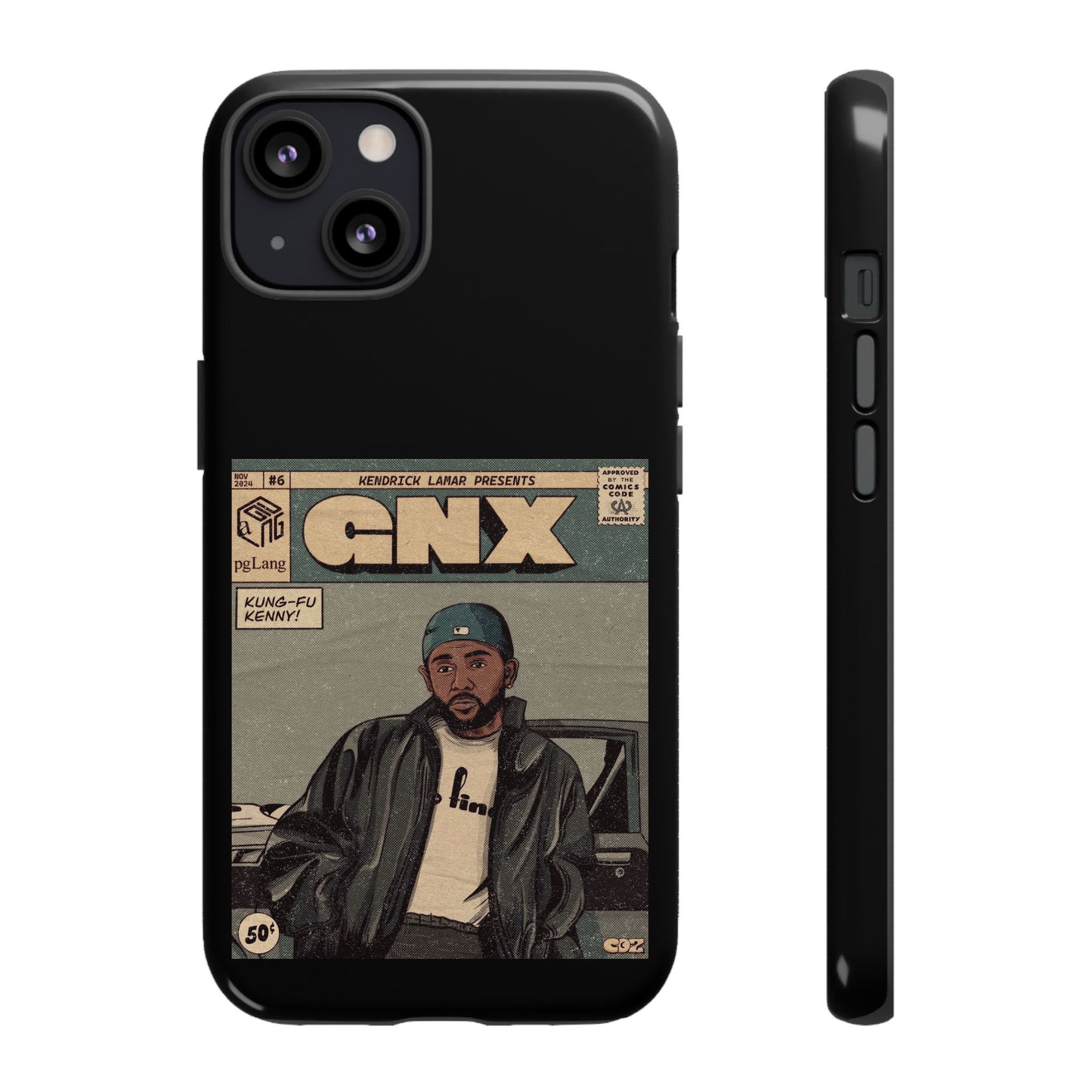 Kendrick Lamar "GNX" Comic Book Phone Case – Tough Shockproof Cover for iPhone, Samsung, & More
