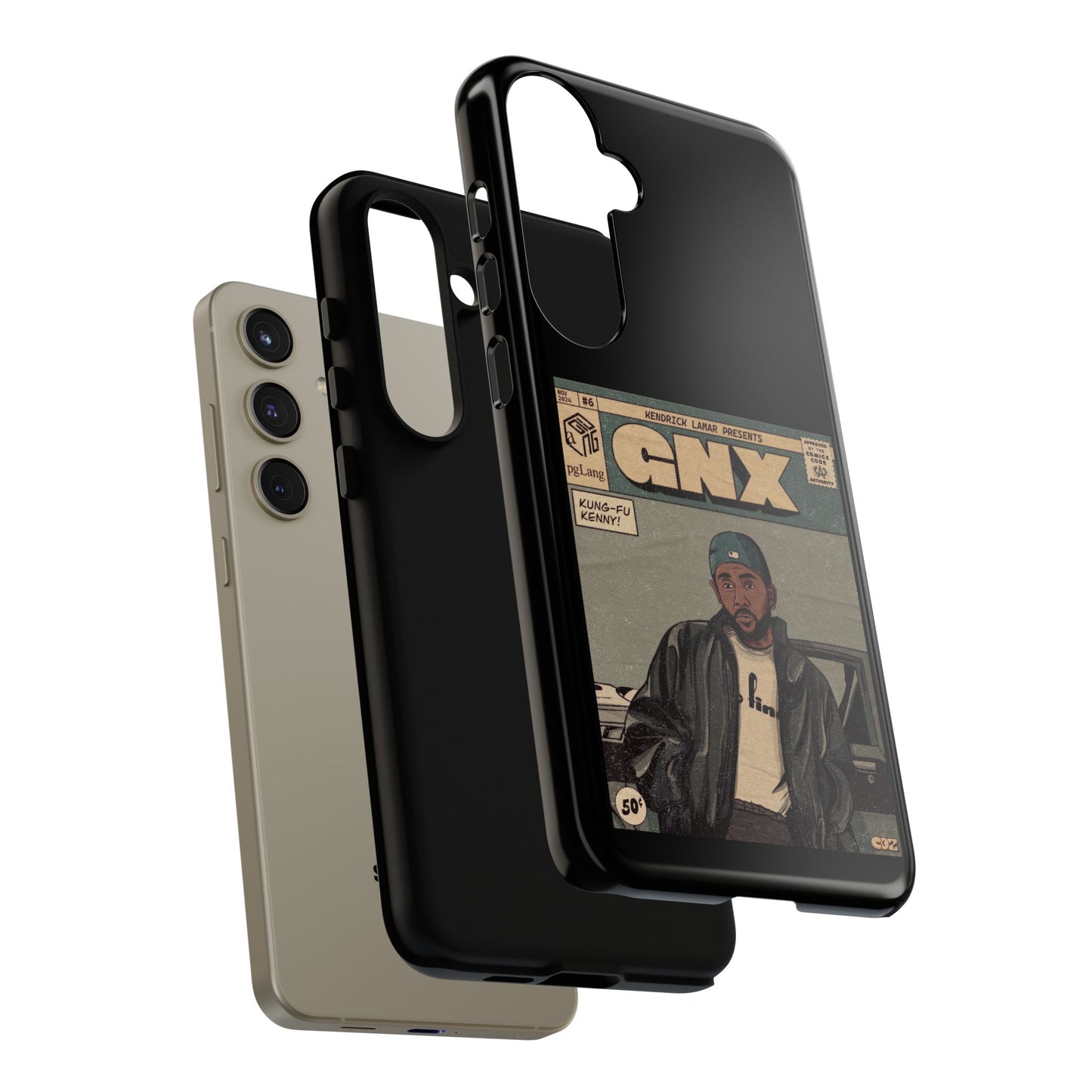 Kendrick Lamar "GNX" Comic Book Phone Case – Tough Shockproof Cover for iPhone, Samsung, & More