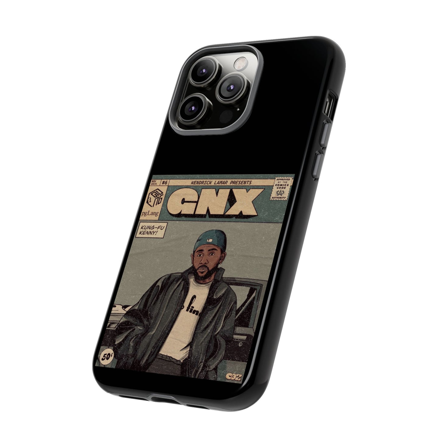 Kendrick Lamar "GNX" Comic Book Phone Case – Tough Shockproof Cover for iPhone, Samsung, & More