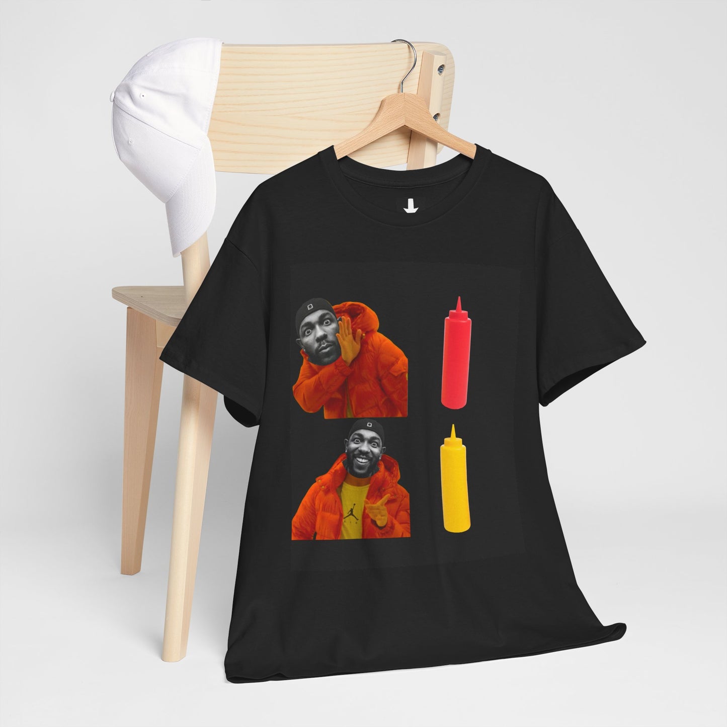 Kendrick Lamar Mustard Drake Meme - Graphic T-Shirt - Tee