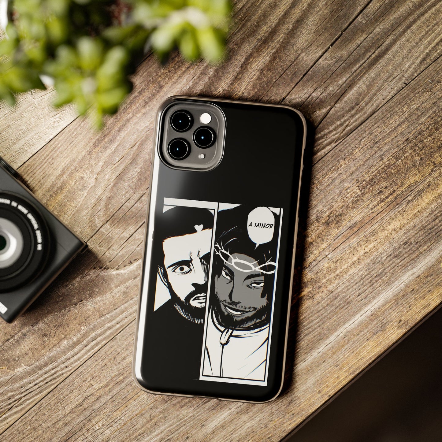 Kendrick Lamar Drake Anime Battle - Phone Case