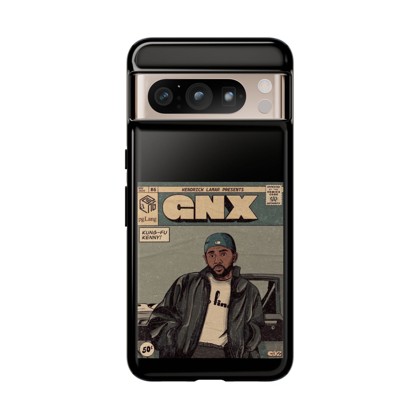 Kendrick Lamar "GNX" Comic Book Phone Case – Tough Shockproof Cover for iPhone, Samsung, & More
