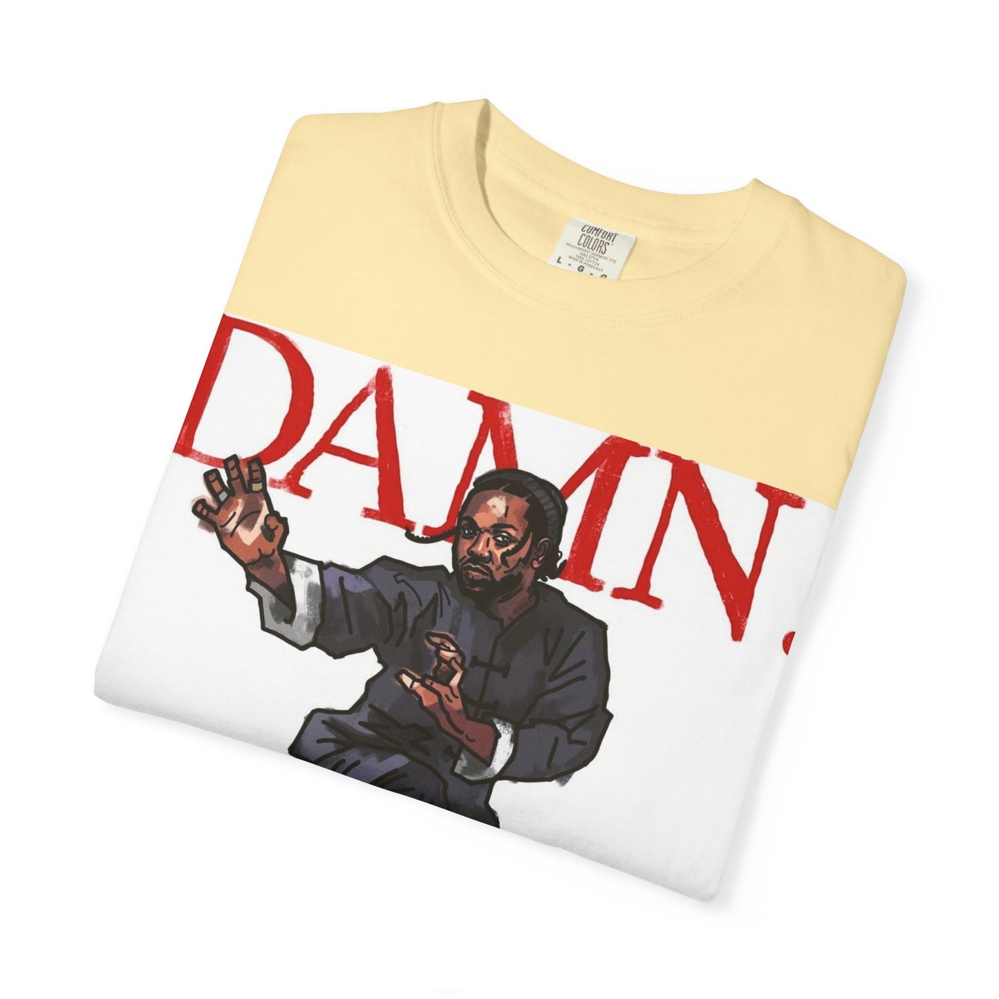 Kendrick Lamar "Kung Fu Kenny" "Damn" Album - T-shirt